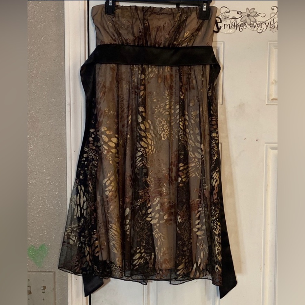 black dress